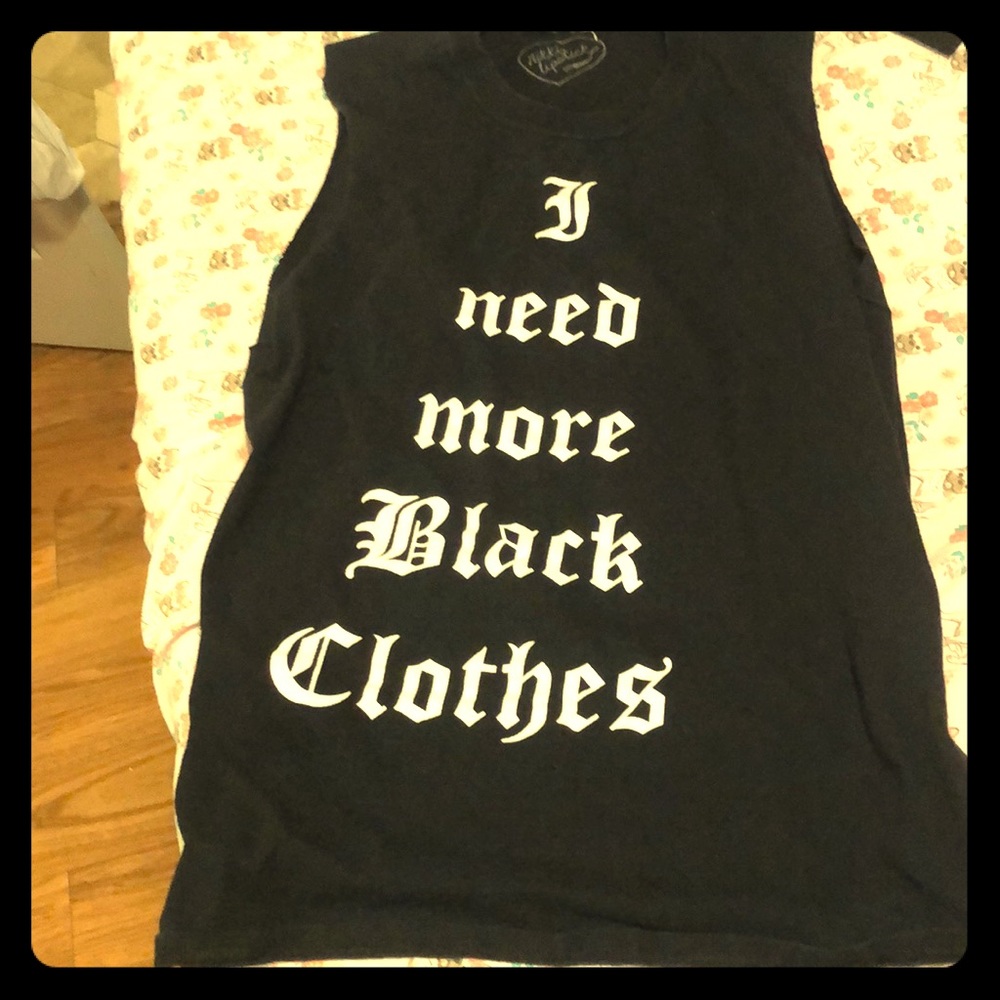 Nikki Lipstick rare tank top/ shirt GOTH